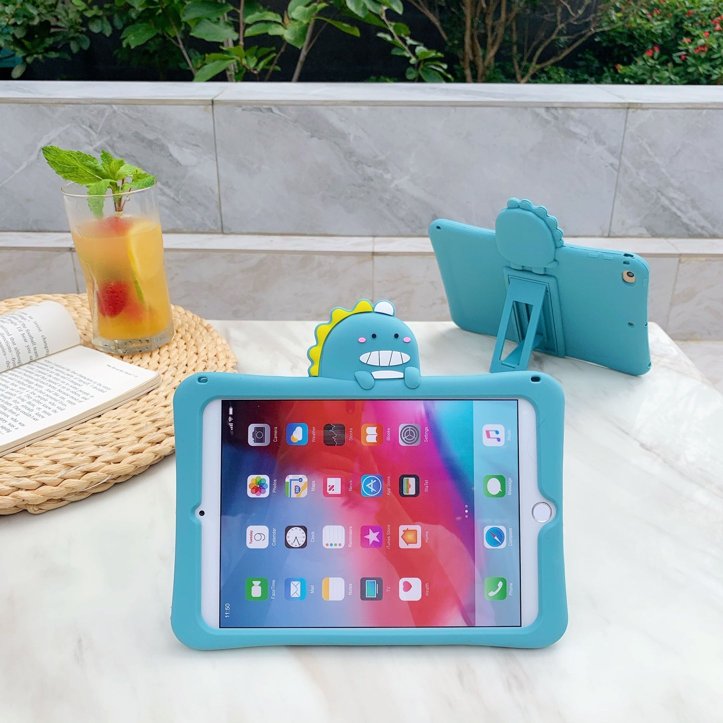 Cute Dino iPad Case