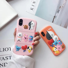 Load image into Gallery viewer, Cute Cartoon Animal Character iPhone Case
