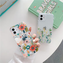 Load image into Gallery viewer, Flower Transparent iPhone Case

