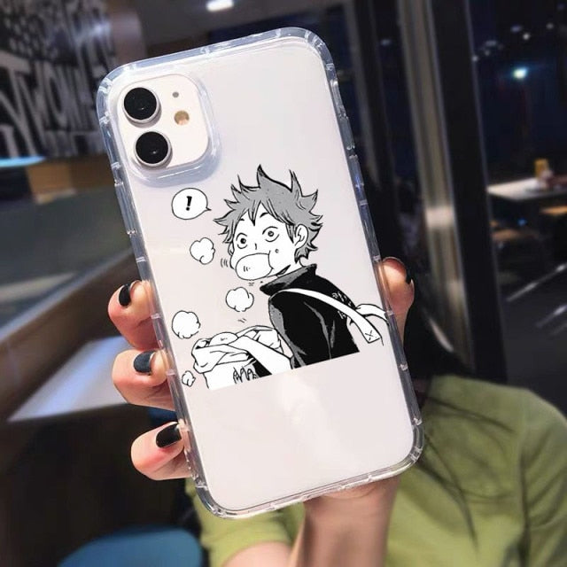 Hinata Eating iPhone Case