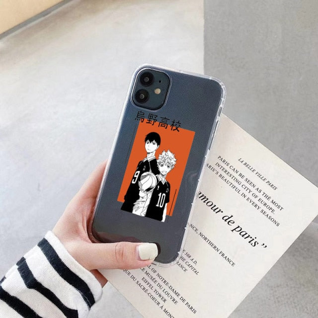Karasuno Duo iPhone Case