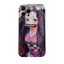 Load image into Gallery viewer, Nezuko Chan iPhone Case
