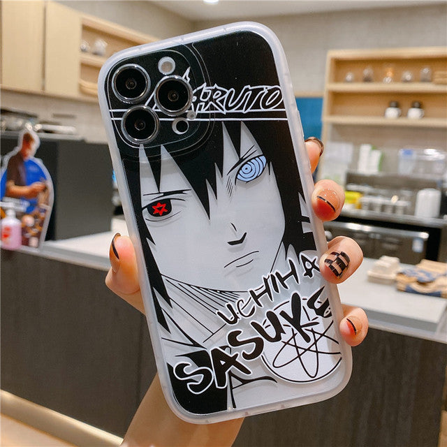 Sasuke Manga Theme iPhone Case