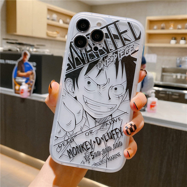 Luffy Manga Theme iPhone Case