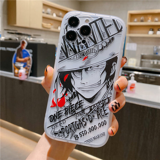 Ace Manga Theme iPhone Case
